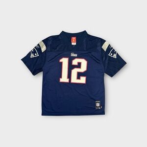 Reebok NFL Vintage New England Patriots Tom Brady 12 Jersey